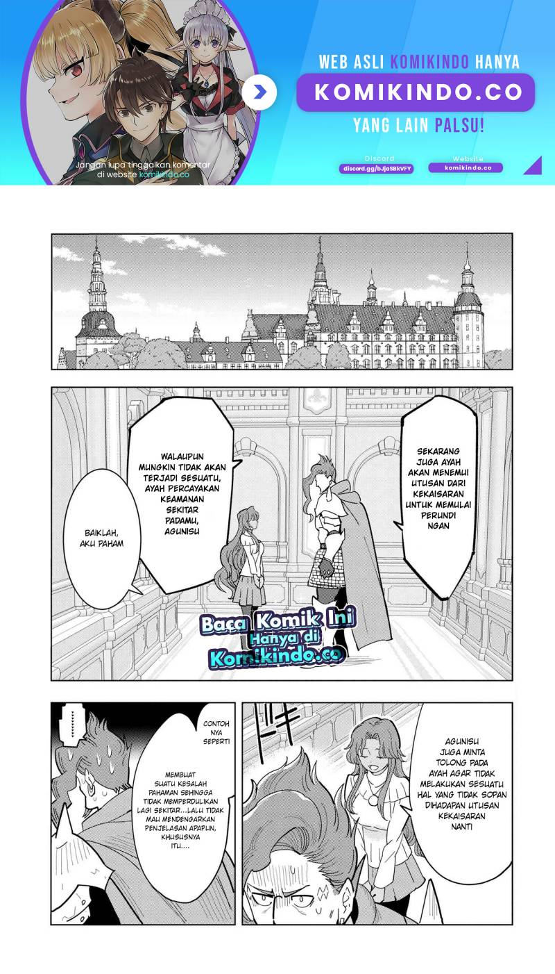 Baca Manga Souzou Renkinjutsushi wa Jiyuu wo Ouka suru: Kokyou wo Tsuihou saretara, Maou no Ohizamoto de Chouzetsu Kouka no Magic Item Tsukuri-houdai ni Narimashita Chapter 11.1 Gambar 2
