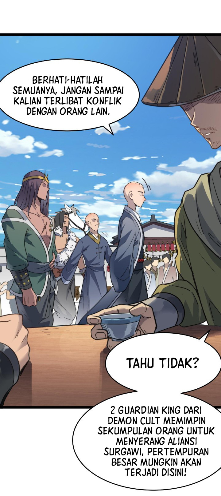 Building the Strongest Shaolin Temple in Another World Chapter 42 Gambar 39