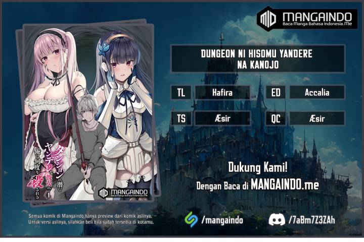 Baca Komik Dungeon ni Hisomu Yandere na Kanojo ni Ore wa Nando mo Korosareru Chapter 02.1 Gambar 1