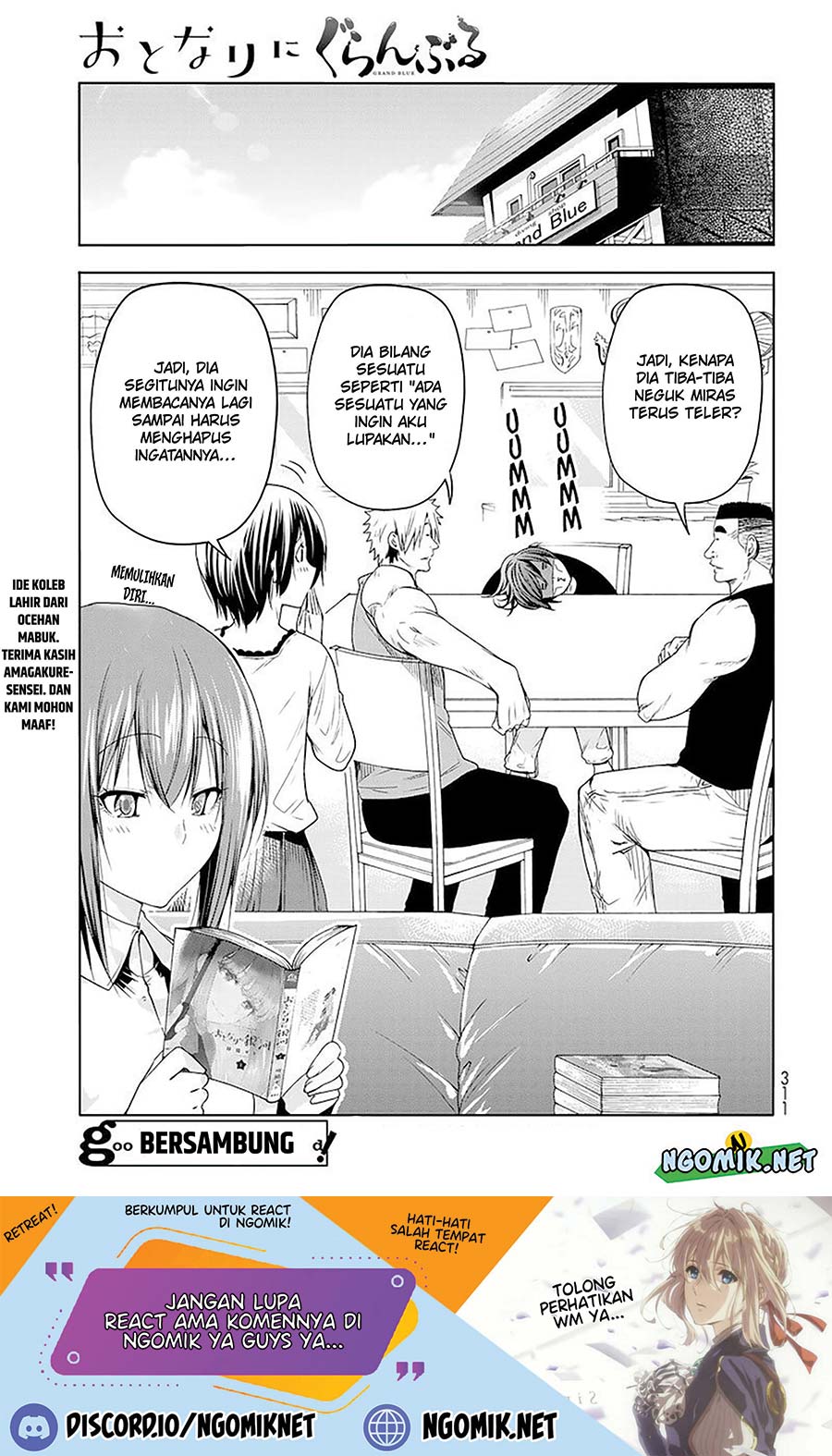 Komik Grand Blue - Chapter Chapter 83.5 - Halaman 38