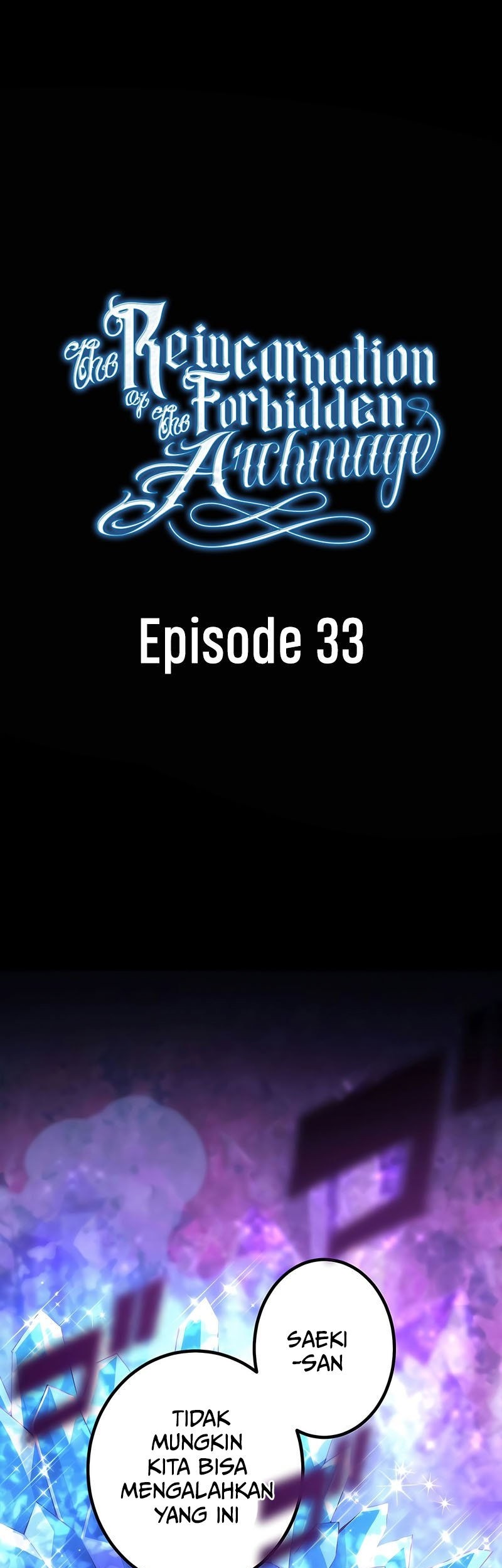 Manhwa The Reincarnation of the Forbidden Archmage Chapter 33 gambar nomor 2