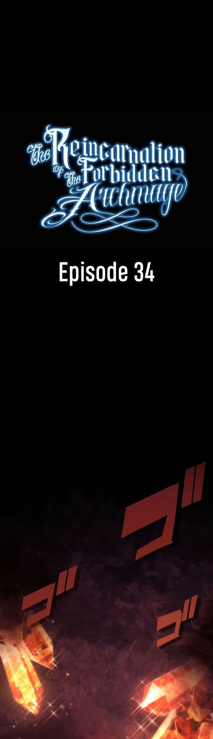 Manhwa The Reincarnation of the Forbidden Archmage Chapter 34 gambar nomor 2