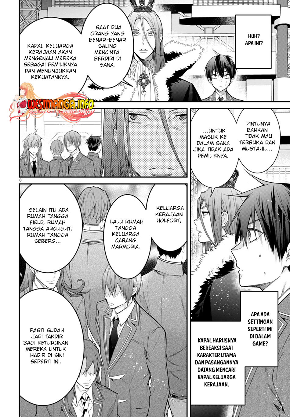 Otome Game Sekai wa Mob ni Kibishii Sekai Desu Chapter 54 Gambar 10