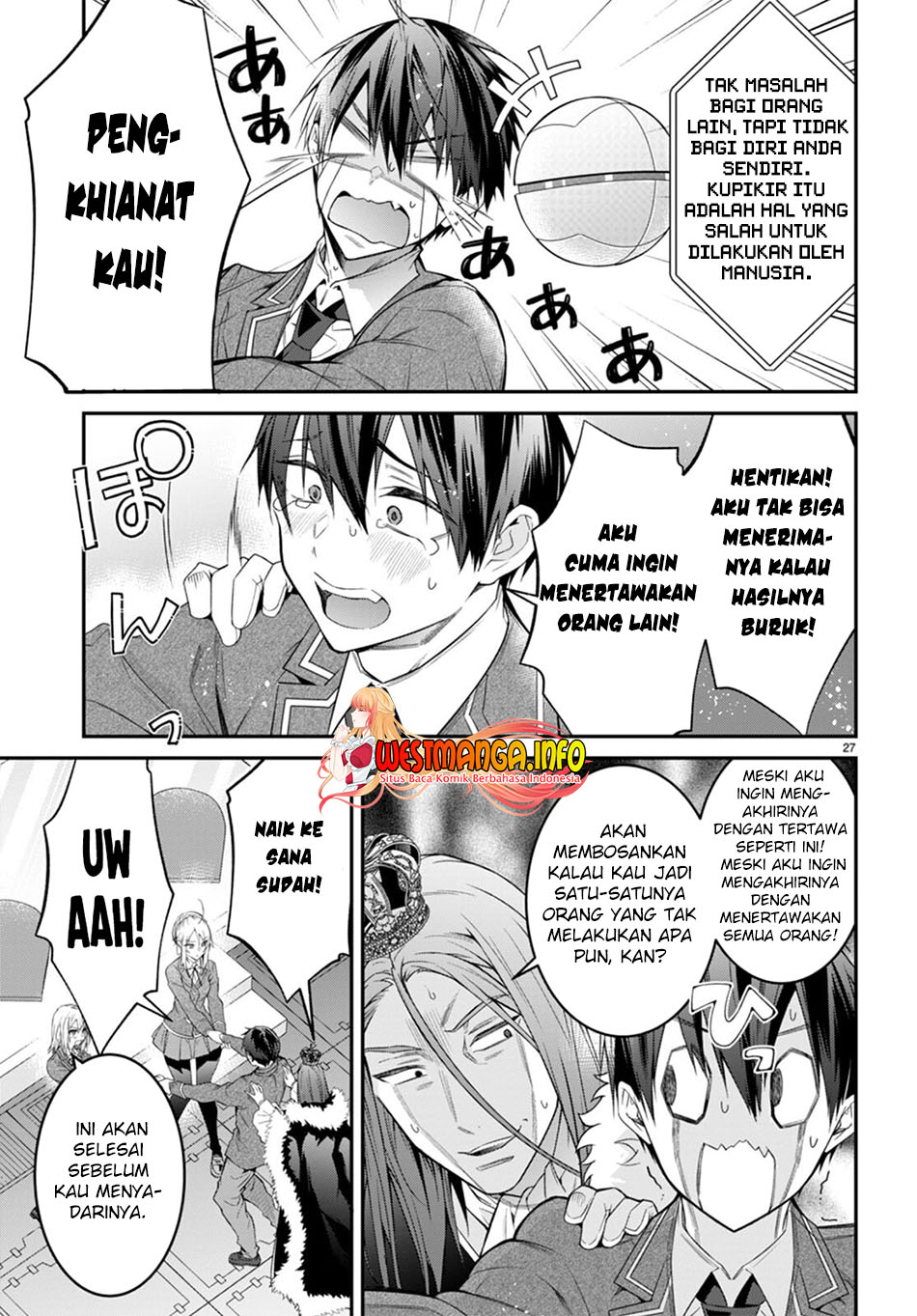 Otome Game Sekai wa Mob ni Kibishii Sekai Desu Chapter 54 Gambar 30