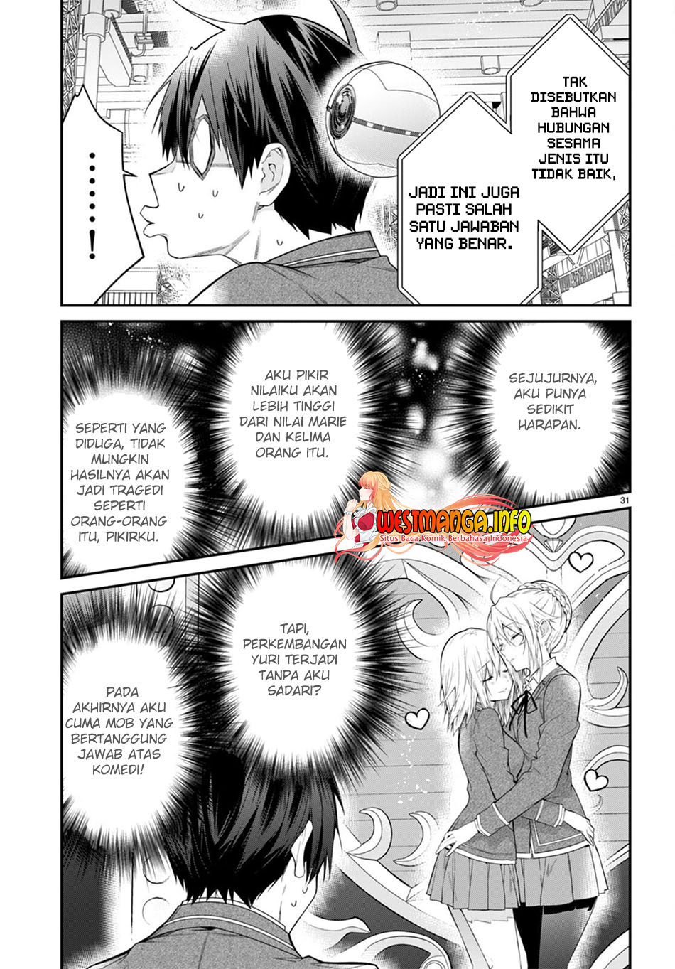 Otome Game Sekai wa Mob ni Kibishii Sekai Desu Chapter 54 Gambar 34