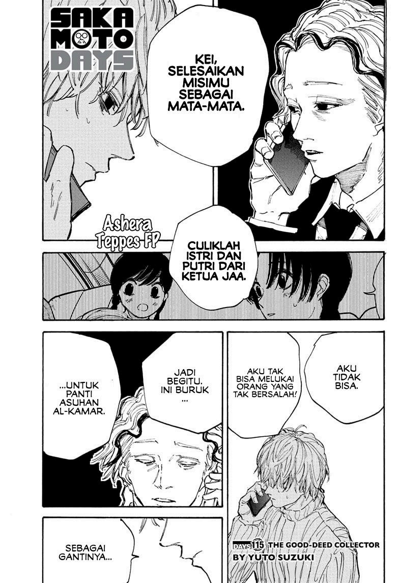 Baca Manga Sakamoto Days Chapter 115 Gambar 2