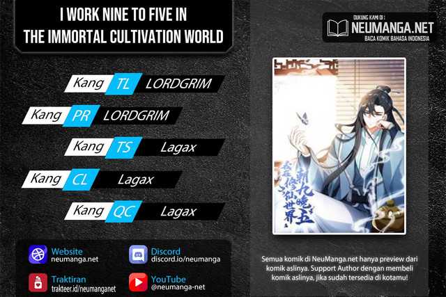 Baca Komik I Work Nine To Five In The Immortal Cultivation World Chapter 13 Gambar 1