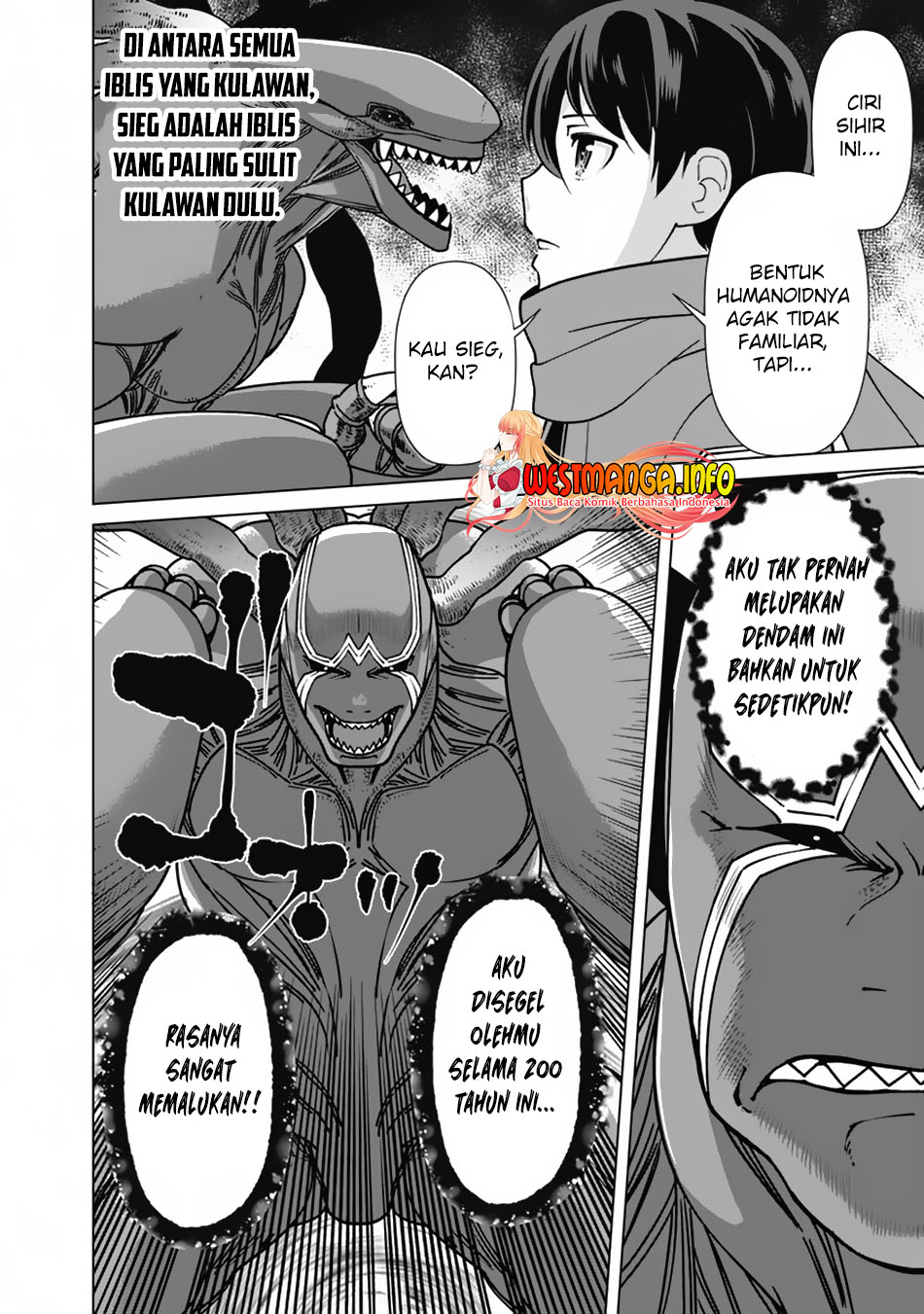 Rettou Me no Tensei Majutsushi Shiitage Rareta Moto Yuusha wa Mirai no Sekai o Yoyuu de Ikinuku Chapter 98 Gambar 4