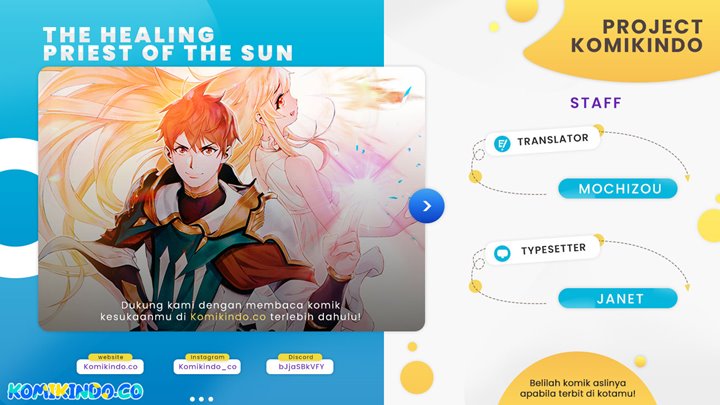 Komik The Healing Priest Of The Sun Chapter 48 gambar nomor 1