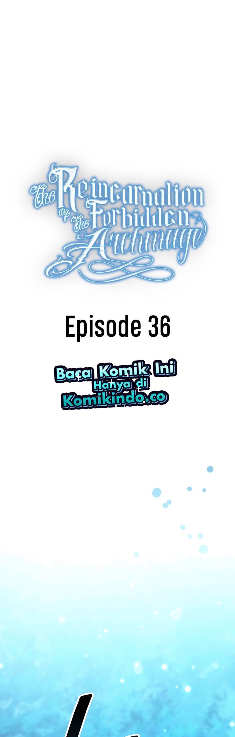 Manhwa The Reincarnation of the Forbidden Archmage Chapter 36 gambar nomor 2