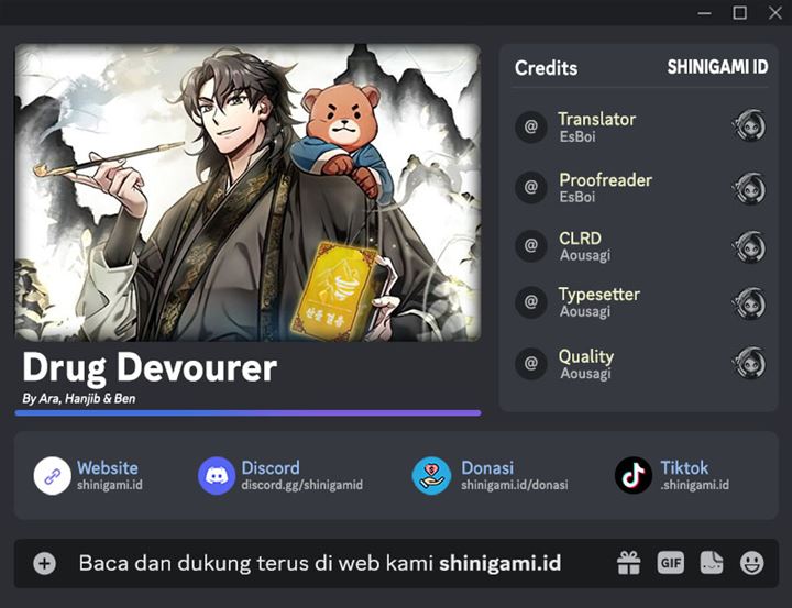 Baca Komik Drug Devourer Chapter 31 Gambar 1