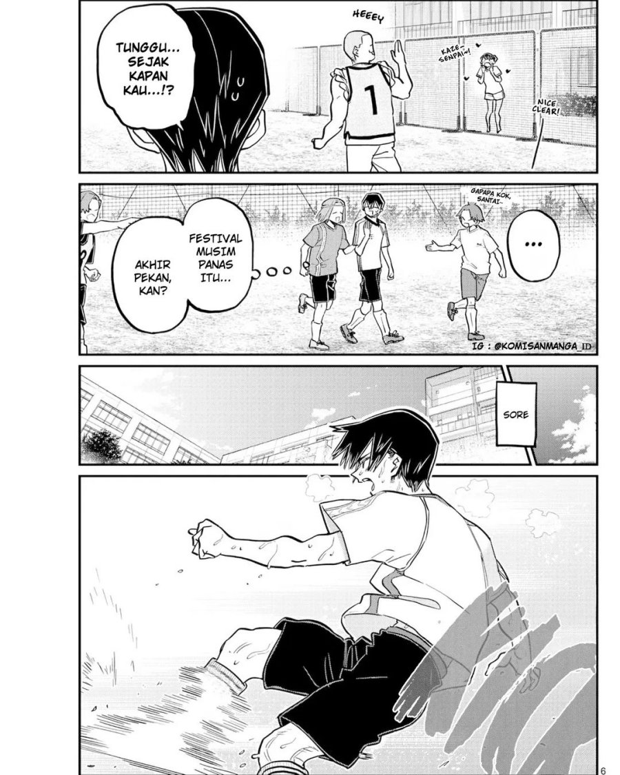 Komi-san wa Komyushou Desu Chapter 397 Gambar 6