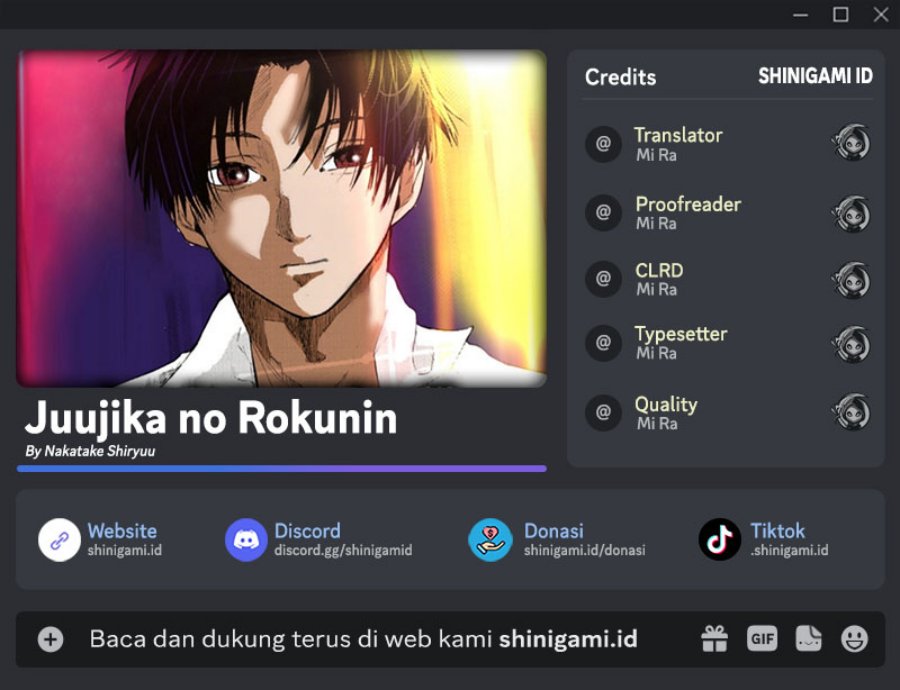 Komik Juujika no Rokunin - Chapter Chapter 129 - Halaman 1