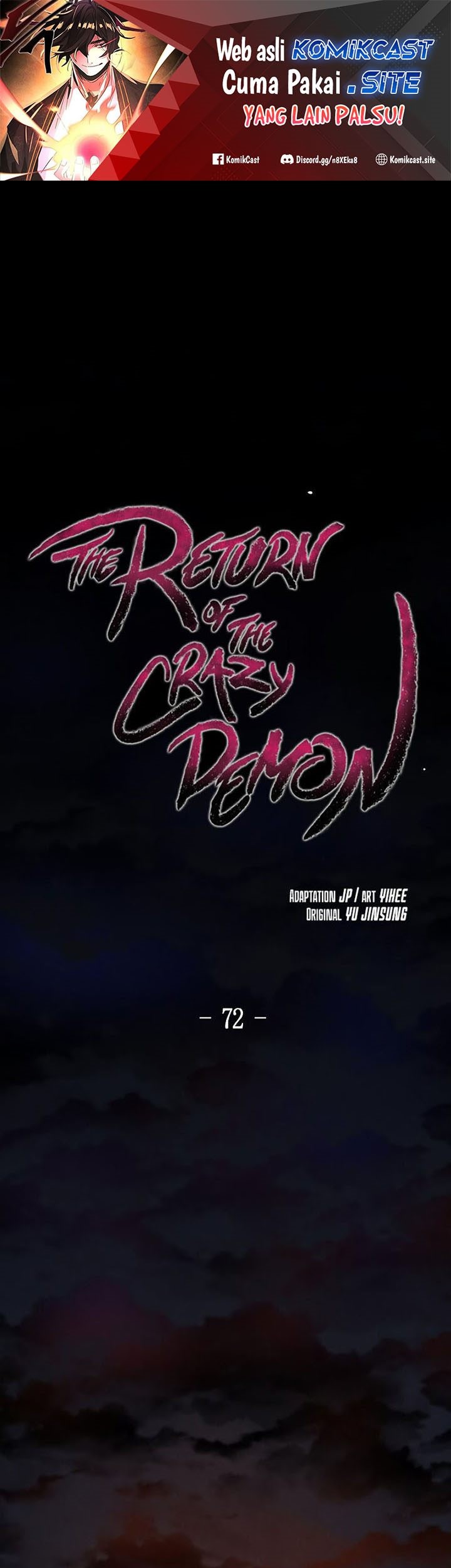 Baca Manhwa Return of the Mad Demon Chapter 72 Gambar 2