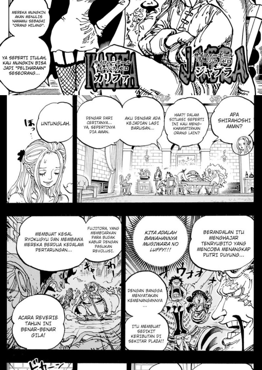 One Piece Chapter 1085 Gambar 13