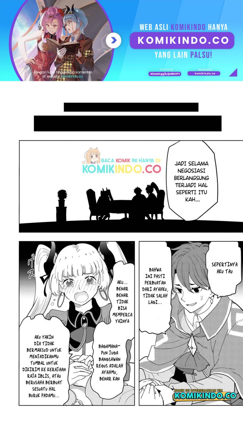 Baca Manga Souzou Renkinjutsushi wa Jiyuu wo Ouka suru: Kokyou wo Tsuihou saretara, Maou no Ohizamoto de Chouzetsu Kouka no Magic Item Tsukuri-houdai ni Narimashita Chapter 11.4 Gambar 2
