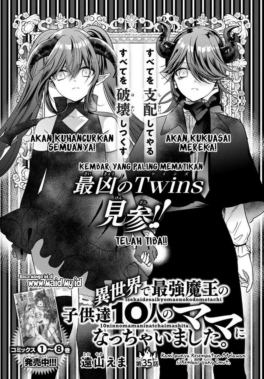 Isekai de Saikyo Mao no Kodomotachi no Mama ni Natchaimashita. Chapter 35 Gambar 3
