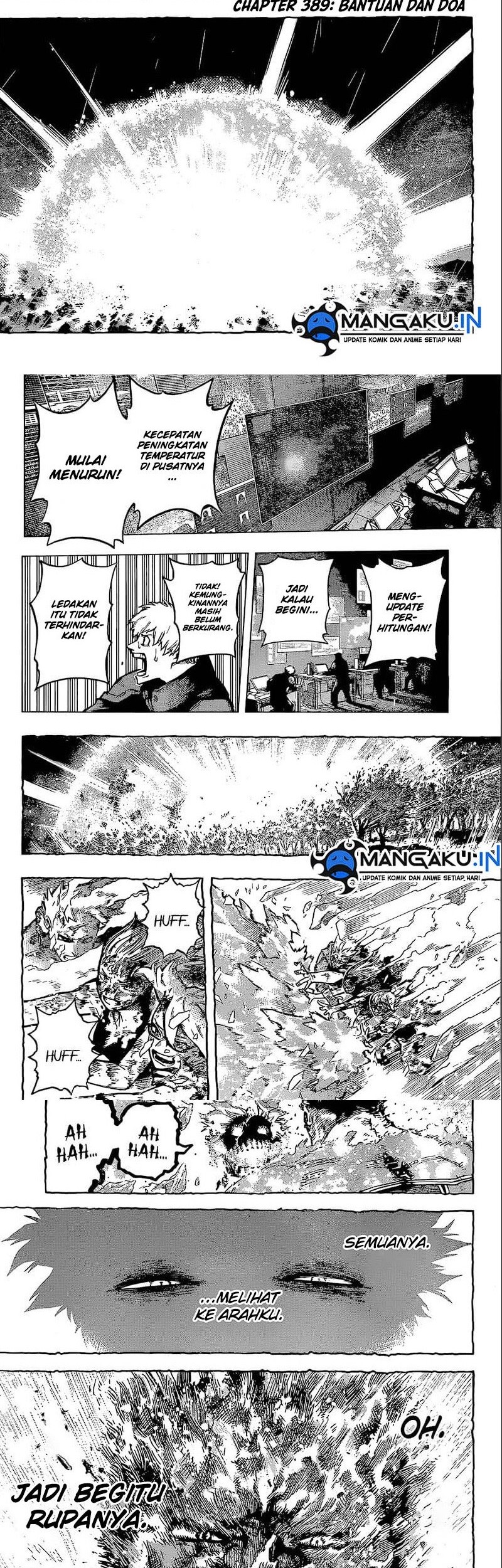Baca Manga Boku no Hero Academia Chapter 389 Gambar 2