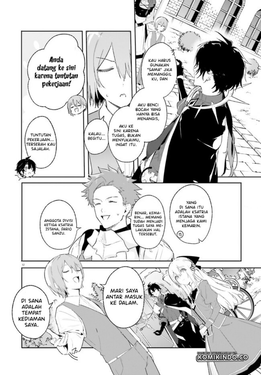 Majutsushi Kunon wa Miete Iru Chapter 10.1 Gambar 13