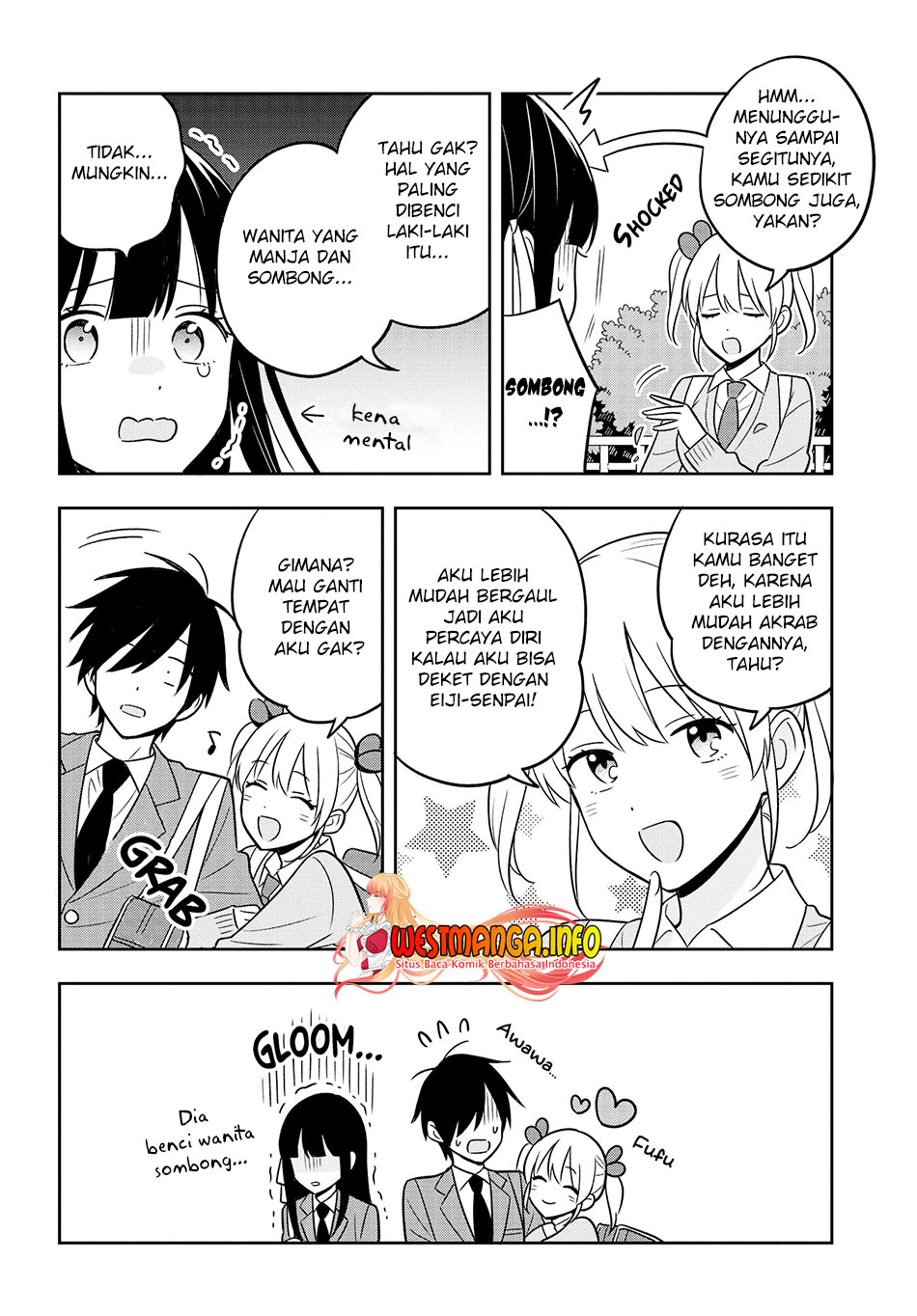 Inkya de Wotaku de Binbou Dakedo Bijin Ojou-sama ni Osaretemasu Chapter 06 Gambar 12