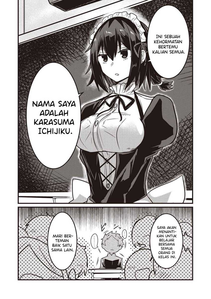 Kokoro no Koe ga Moreyasui Maid-san Chapter 03 Gambar 10