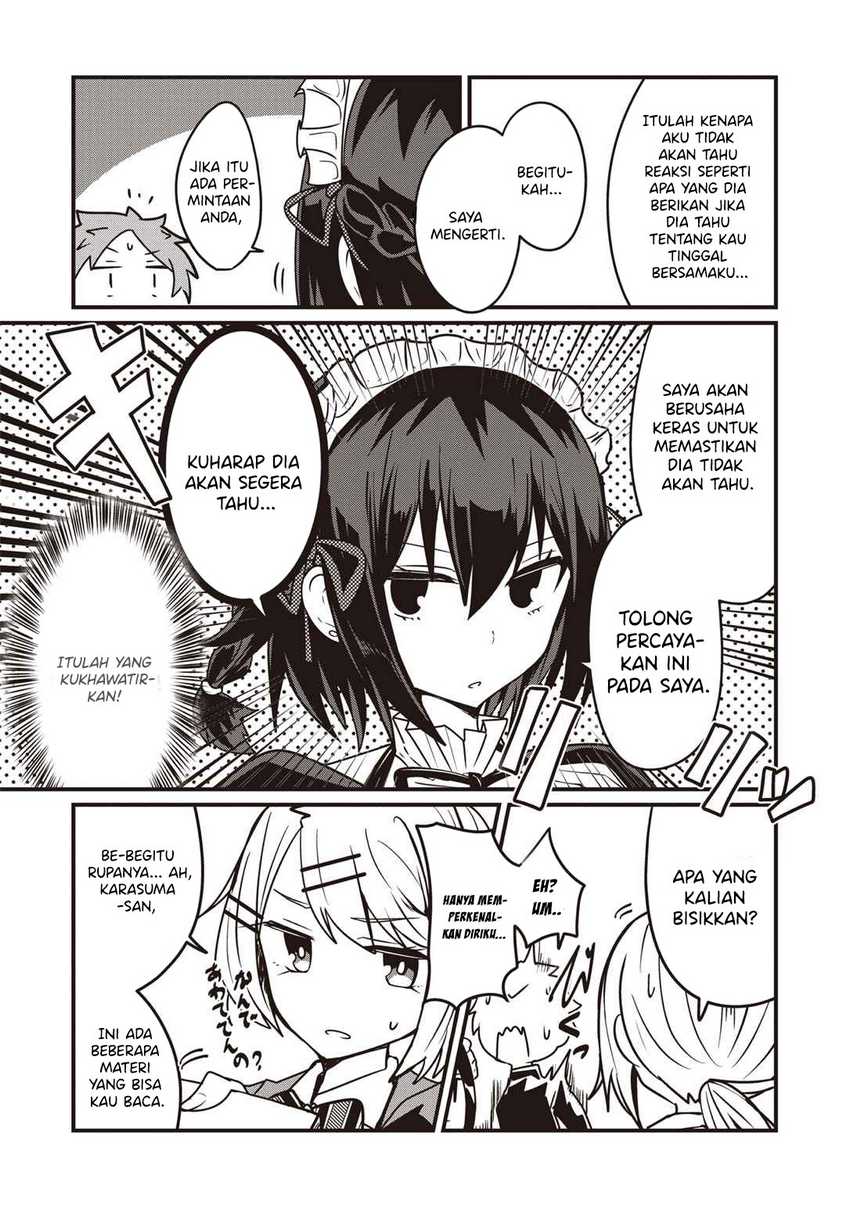 Kokoro no Koe ga Moreyasui Maid-san Chapter 03 Gambar 13