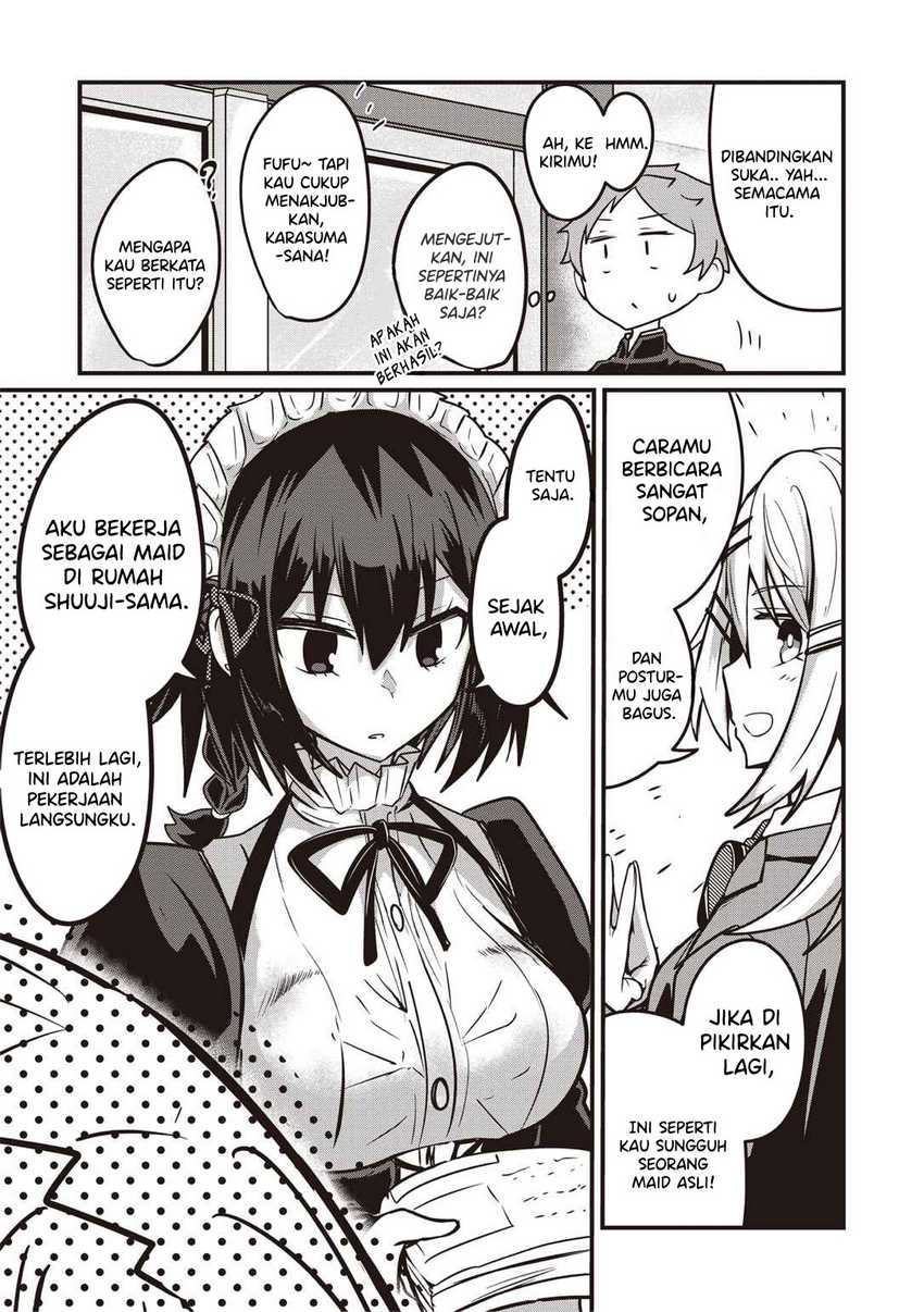 Kokoro no Koe ga Moreyasui Maid-san Chapter 03 Gambar 15