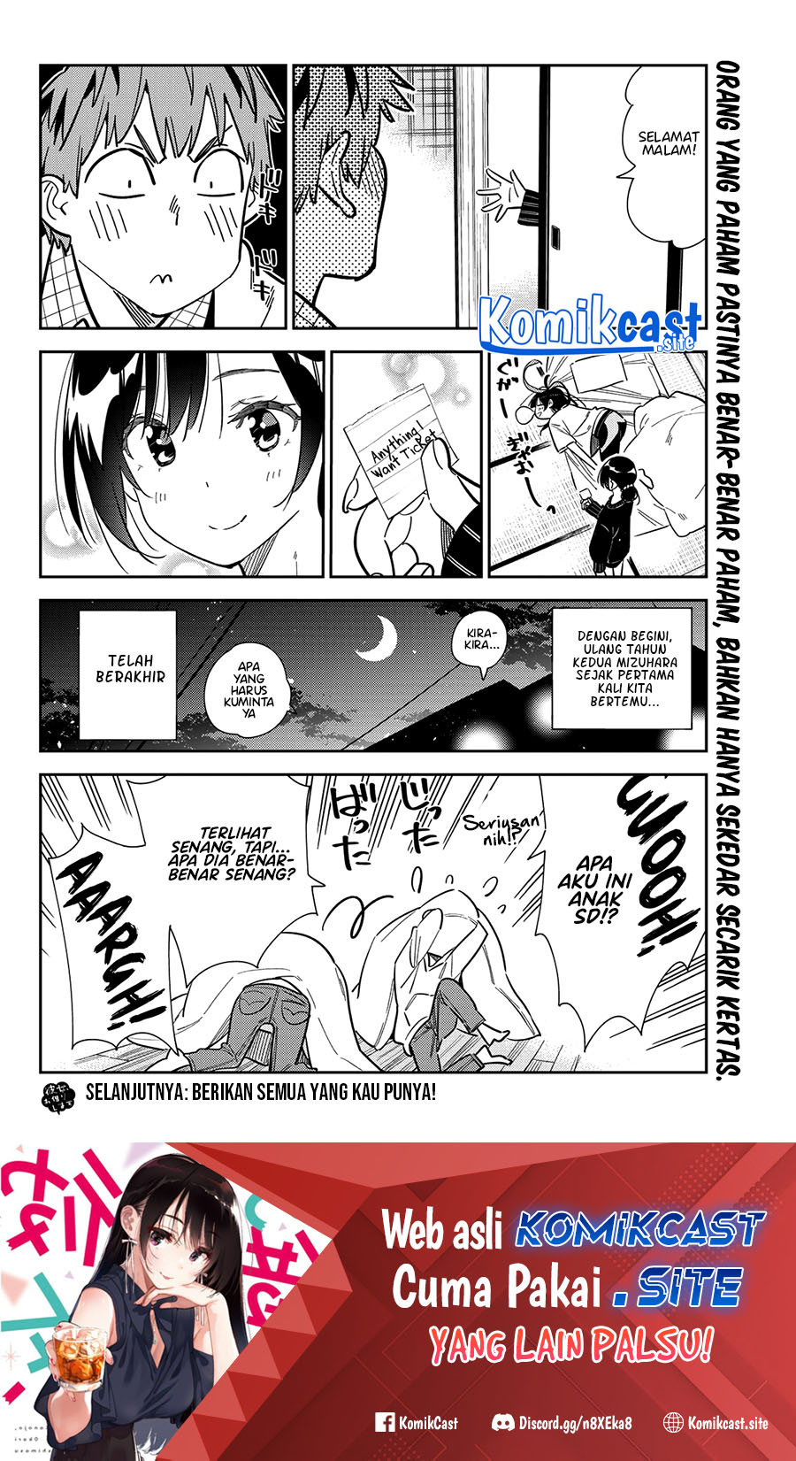 Kanojo Okarishimasu Chapter 271 Gambar 20