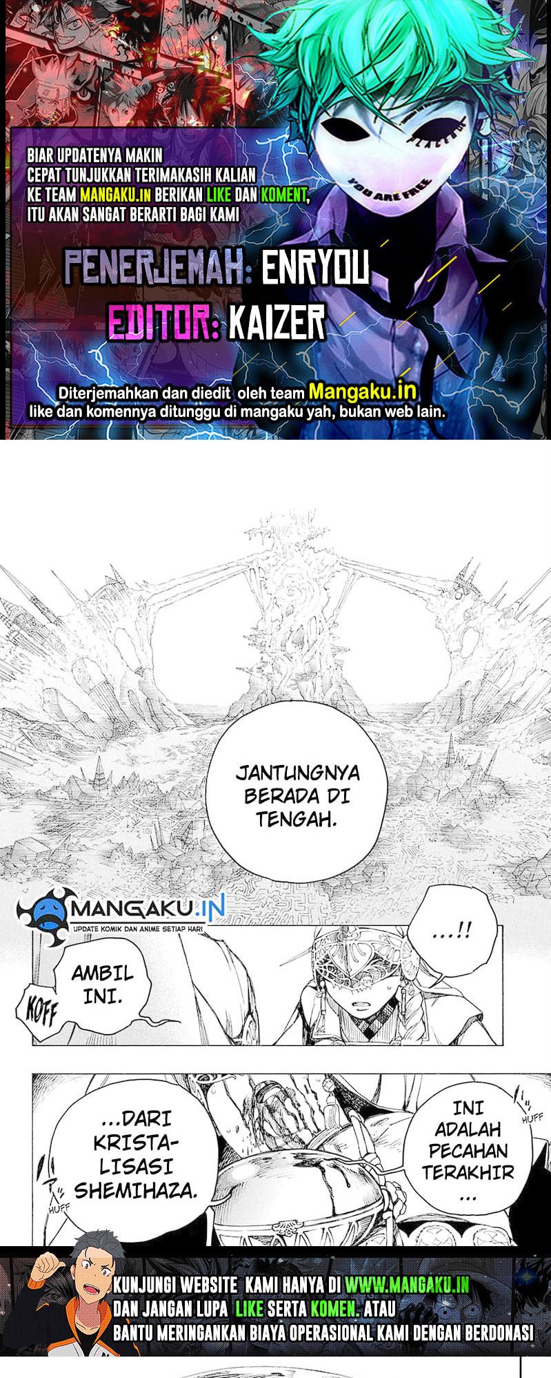 Baca Komik Ao no Exorcist Chapter 141.2 Gambar 1