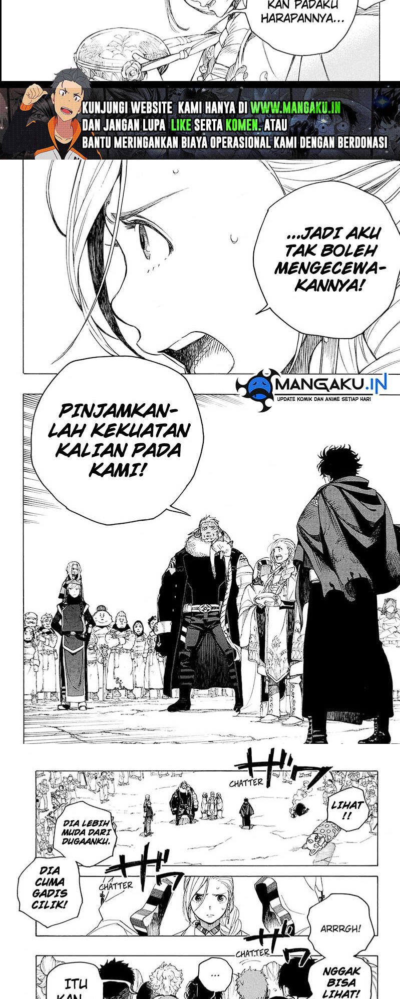 Ao no Exorcist Chapter 141.2 Gambar 6