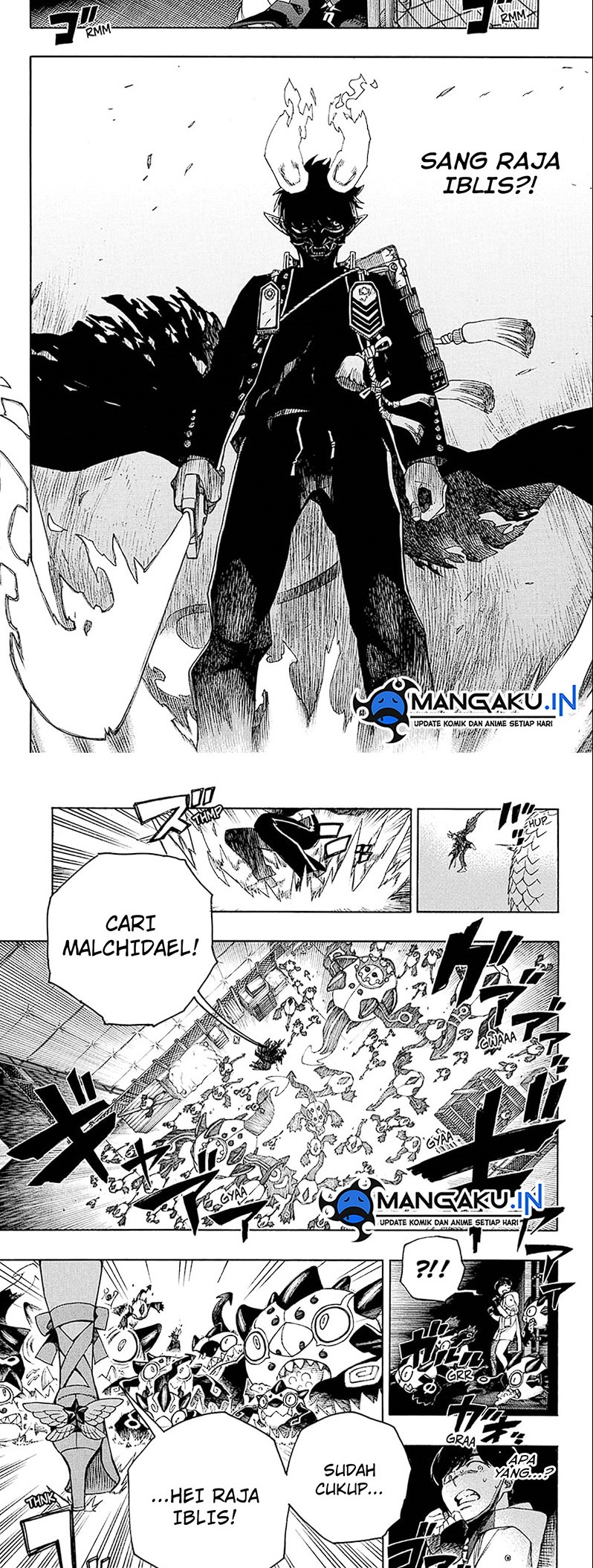 Baca Manga Ao no Exorcist Chapter 140.1 Gambar 2