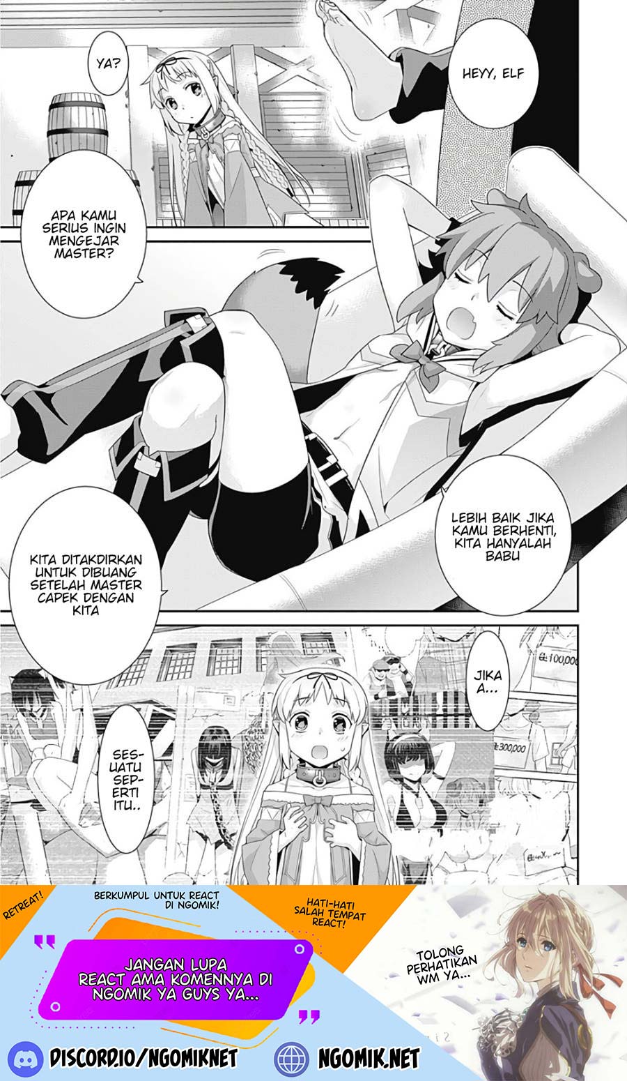 Baca Manga Isekai Elf no Dorei-chan Chapter 60 Gambar 2