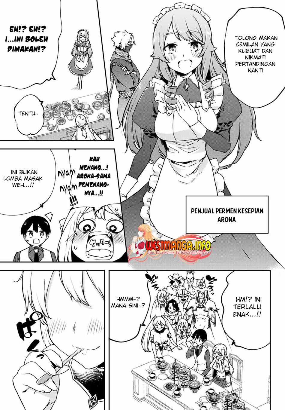 Saikyou Kurasu no Eirei 1000 Karada ga Shiranai Uchi ni Shigoto o Katadzukete Kurerushi Chapter 08.1 Gambar 5