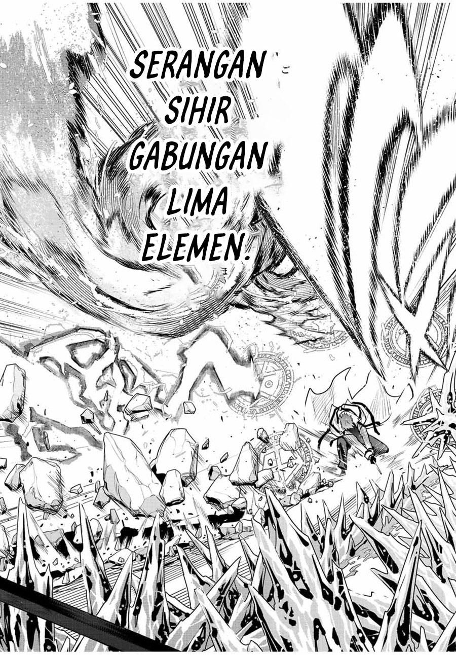 A Court Magician, Who Was Focused On Supportive Magic Because His Allies Were Too Weak, Aims To Become The Strongest After Being Banished Chapter 45 Gambar 15