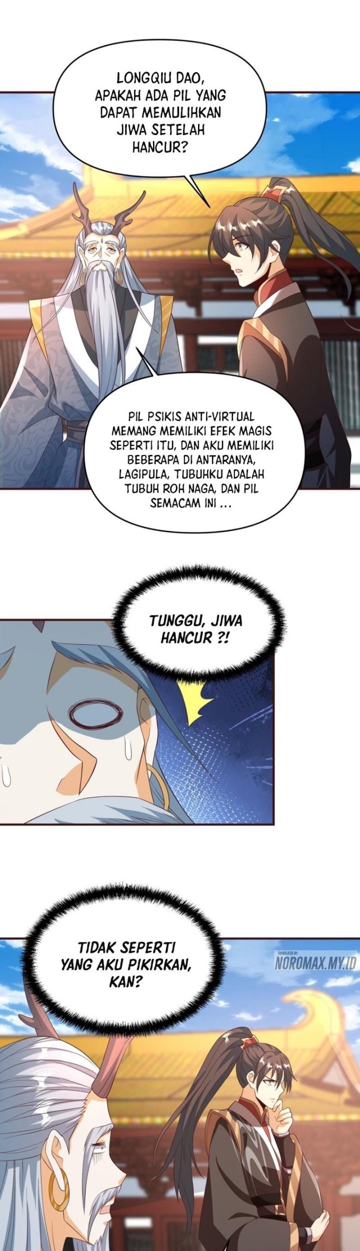 Manhua It’s Over! The Queen’s Soft Rice Husband is Actually Invincible Chapter 158 gambar nomor 2