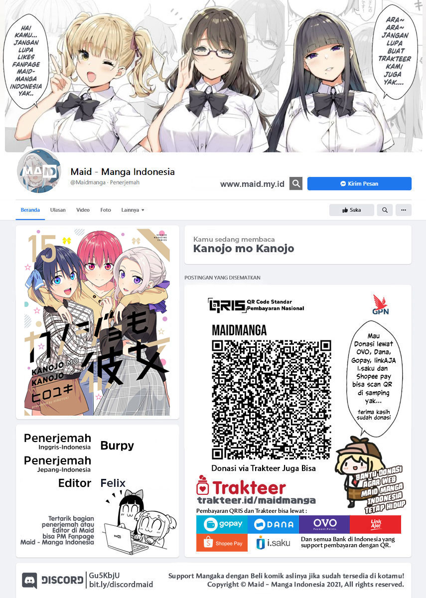 Baca Manga Kanojo mo Kanojo Chapter 140 Gambar 2