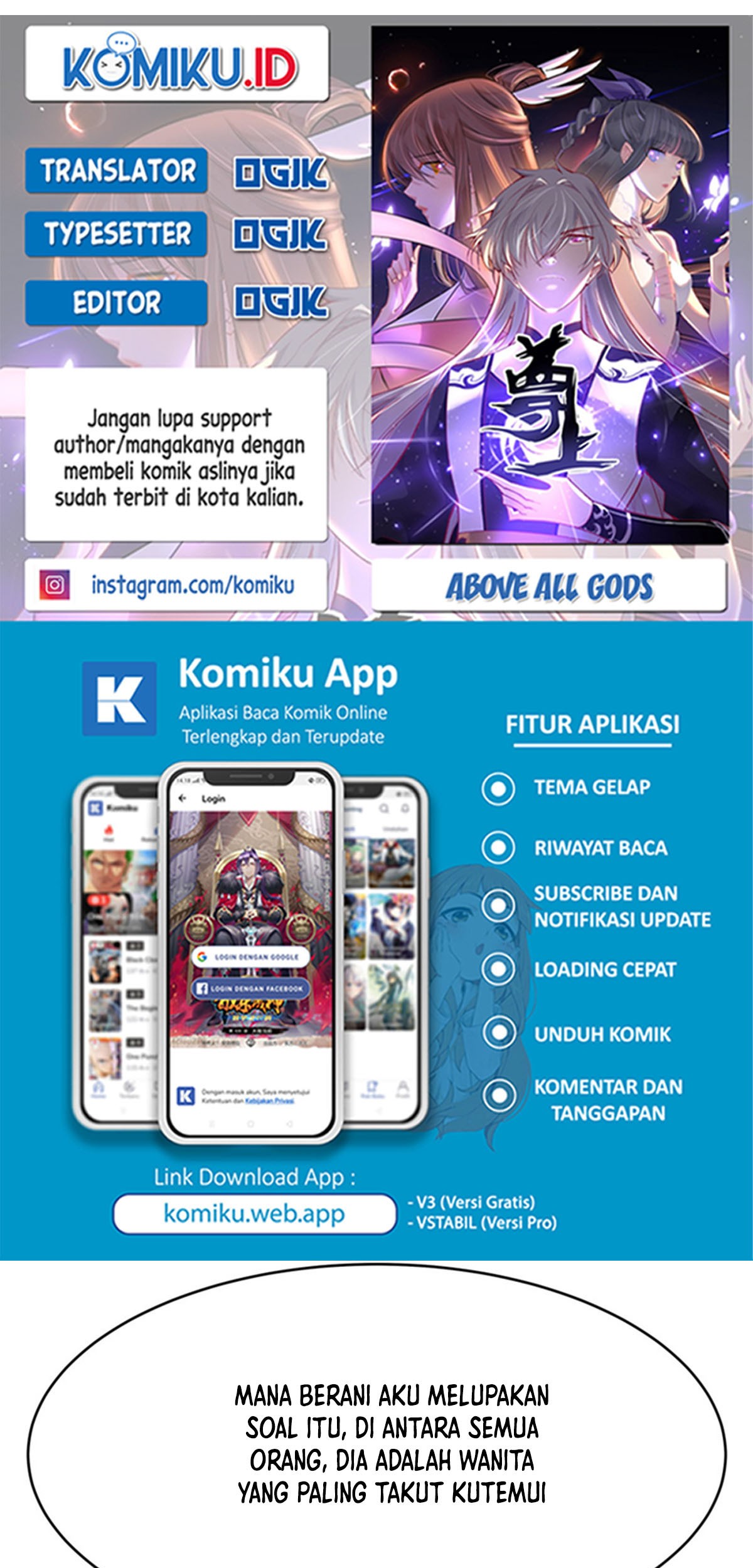 Baca Komik Above All Gods Chapter 431 Gambar 1