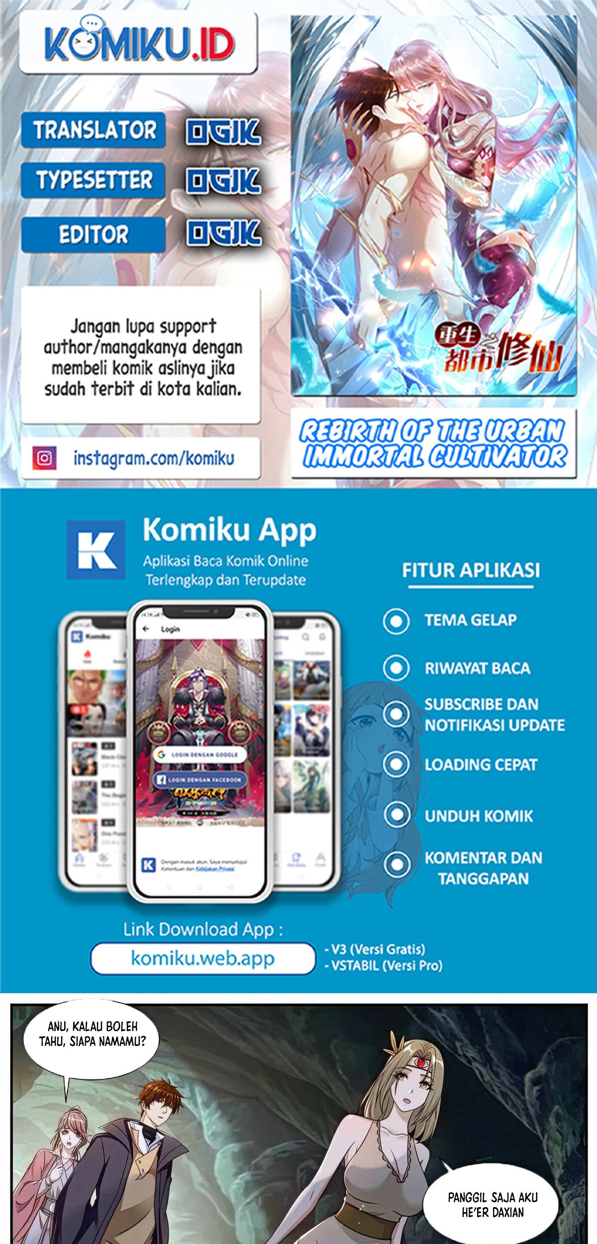 Baca Komik Rebirth Of The Urban Immortal Cultivator Chapter 893 Gambar 1