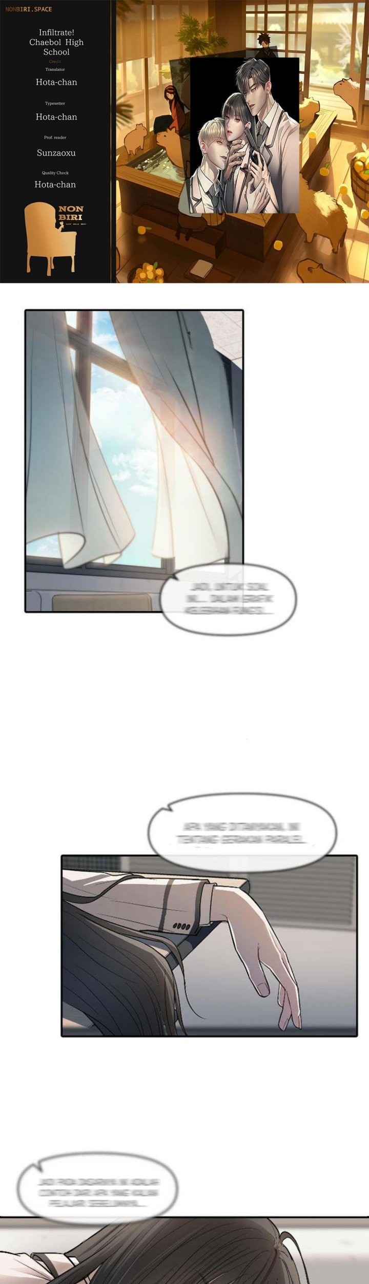 Komik Undercover! Chaebol High School Chapter 09 gambar nomor 1