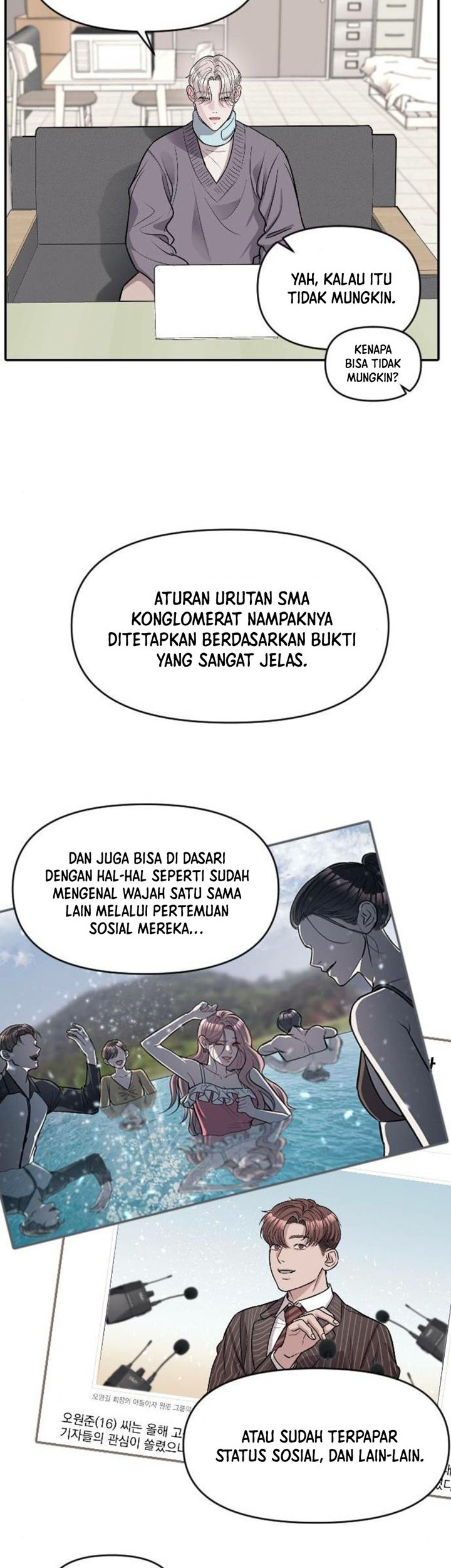 Undercover! Chaebol High School Chapter 08 Gambar 17