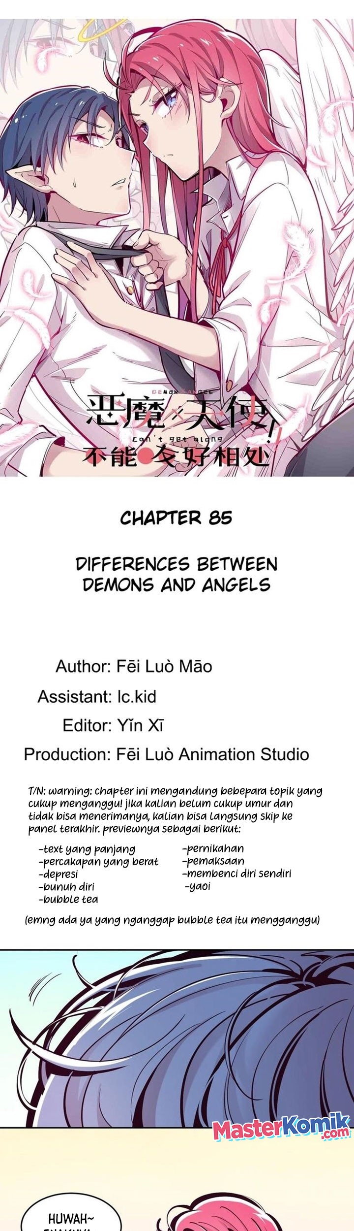 Baca Manhua Demon X Angel, Can’t Get Along! Chapter 85 Gambar 2