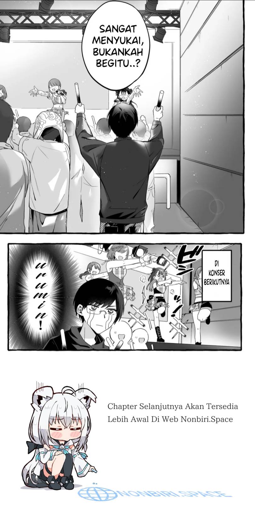 Damedol to Sekai ni Hitori Dake no Fan (Serialization) Chapter 01 Gambar 16