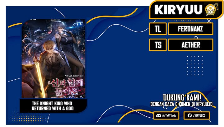 Baca Komik The Knight King Who Returned with a God Chapter 01 Gambar 1