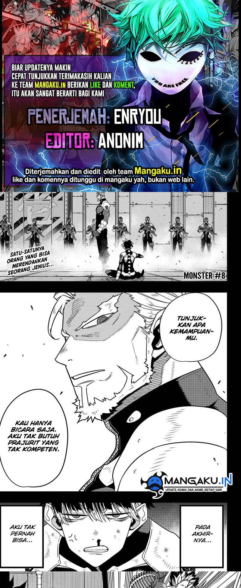 Baca Komik 8Kaijuu Chapter 86 Gambar 1
