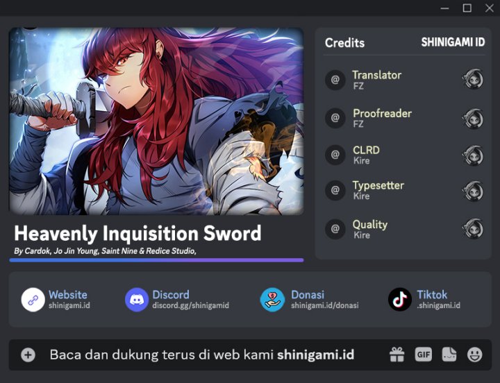 Baca Komik Heavenly Inquisition Sword Chapter 52 Gambar 1