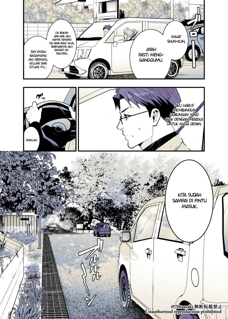 Baca Manga Osananajimi ga Hisabisa ni Saikai Shitara Otagai Kyonyuu ni Natteta Chapter 39 Gambar 2