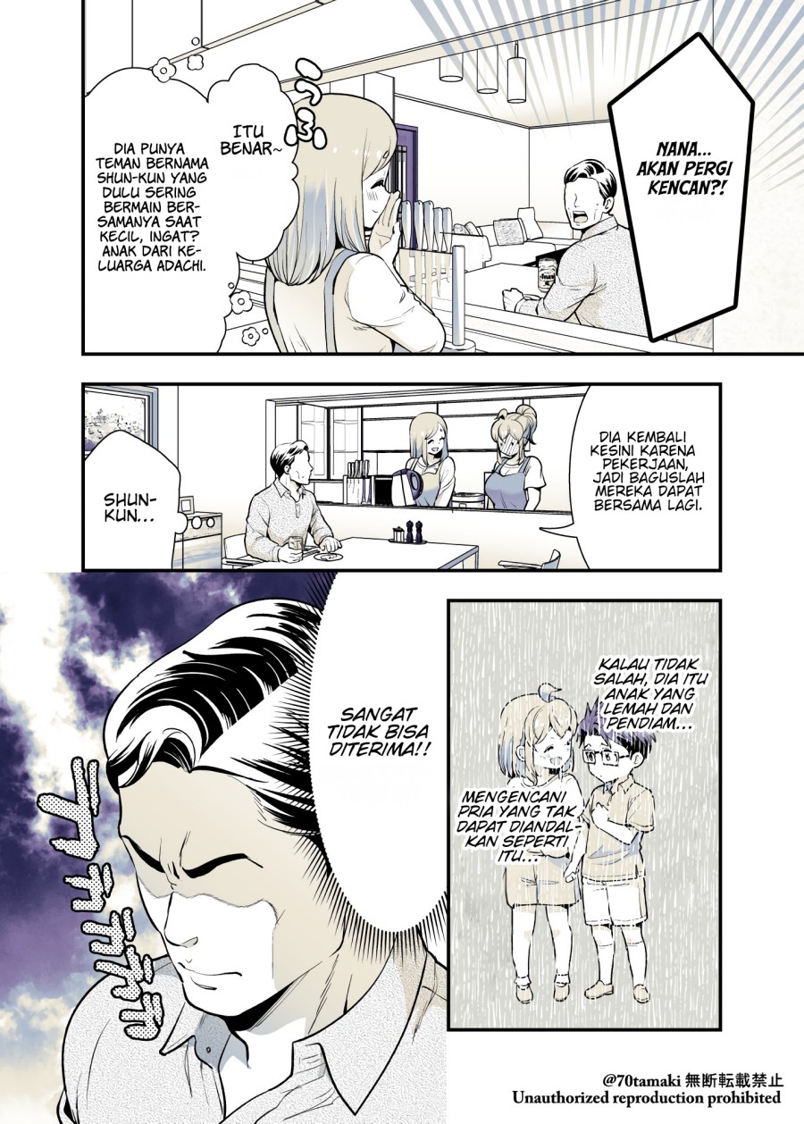 Osananajimi ga Hisabisa ni Saikai Shitara Otagai Kyonyuu ni Natteta Chapter 37 Gambar 3