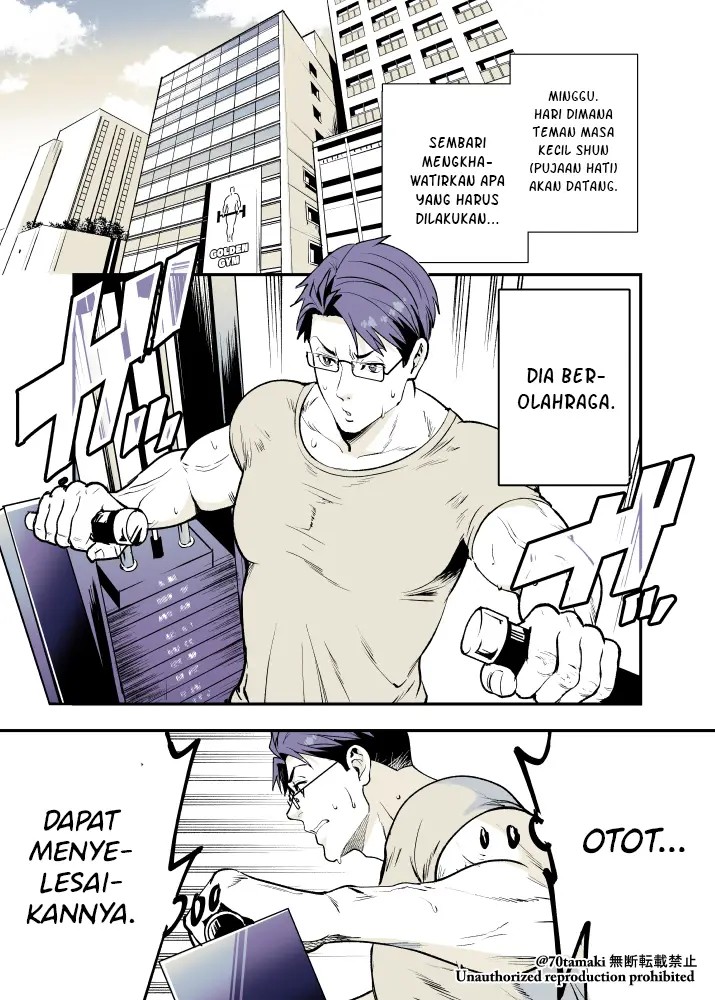 Baca Manga Osananajimi ga Hisabisa ni Saikai Shitara Otagai Kyonyuu ni Natteta Chapter 14 Gambar 2