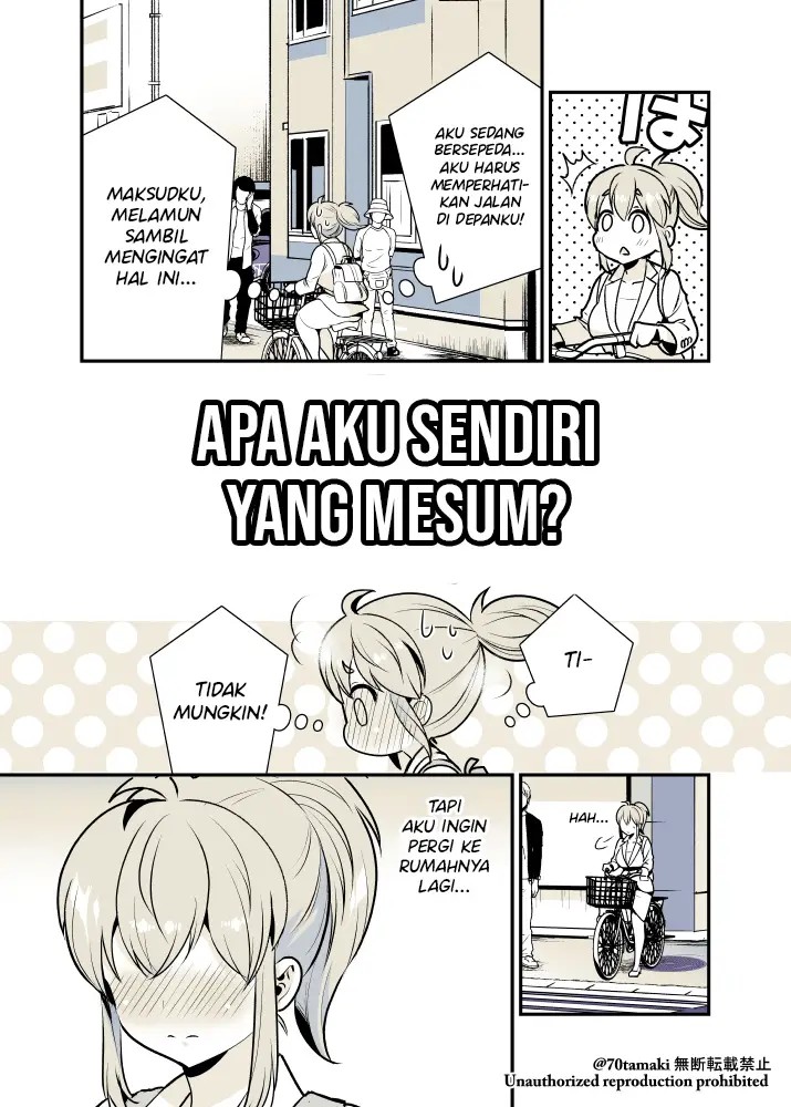 Osananajimi ga Hisabisa ni Saikai Shitara Otagai Kyonyuu ni Natteta Chapter 12 Gambar 4