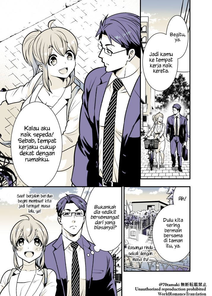 Baca Manga Osananajimi ga Hisabisa ni Saikai Shitara Otagai Kyonyuu ni Natteta Chapter 11 Gambar 2
